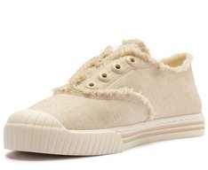 Tênis Slip On Desfiado Alê Bege