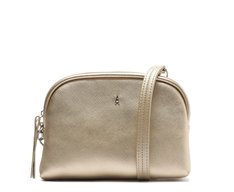 Bolsa Tiracolo Pequena Soft Dourada
