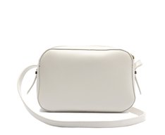 Bolsa Tiracolo Média Retangular Minimal Branca
