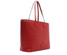 Bolsa Shopping Grande Minimalista Vermelha