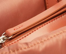 Bolsa Shopping Grande Nylon Fluffy Marrom