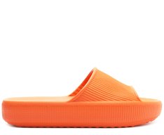 Chinelo Nuvem Texturizado Injetado Laranja