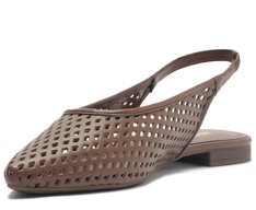 Sapatilha Slingback Ana Marrom