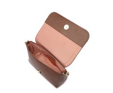 Bolsa Tiracolo Pequena Casual Marrom