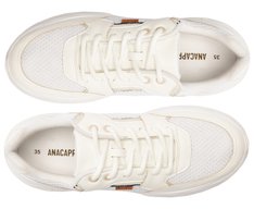 Tênis Chunky Branco Detalhe Bege