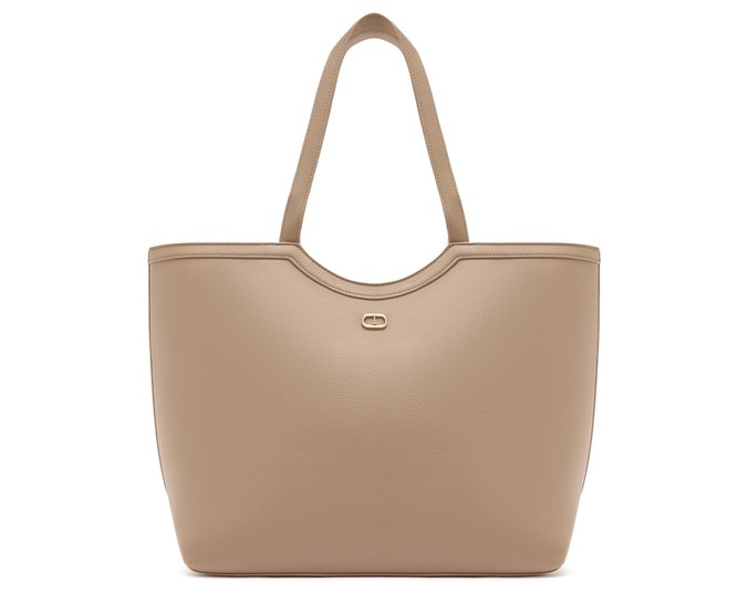 Bolsa Shopping Grande Lisa Bege