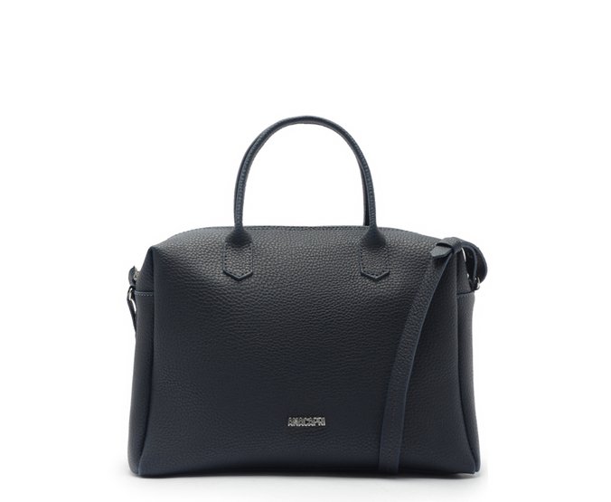 Bolsa Tote Média Arredondada Azul