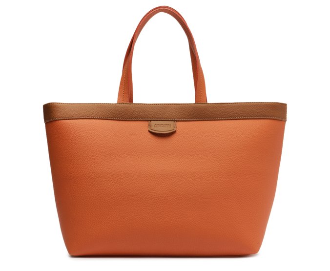 Bolsa Shopping Laranja Grande Belle