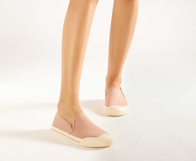T nis Slip On Rosa Soft Lona