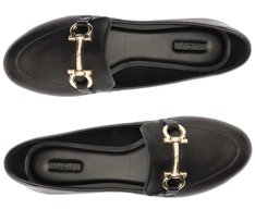 Mocassim Bridão Classy Minimal Preto