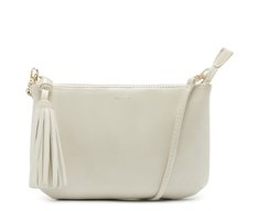 Bolsa Tiracolo Média Tassel Branca