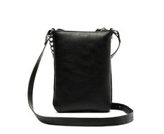 Bolsa Tiracolo Pequena Estilosa Corrente Preta