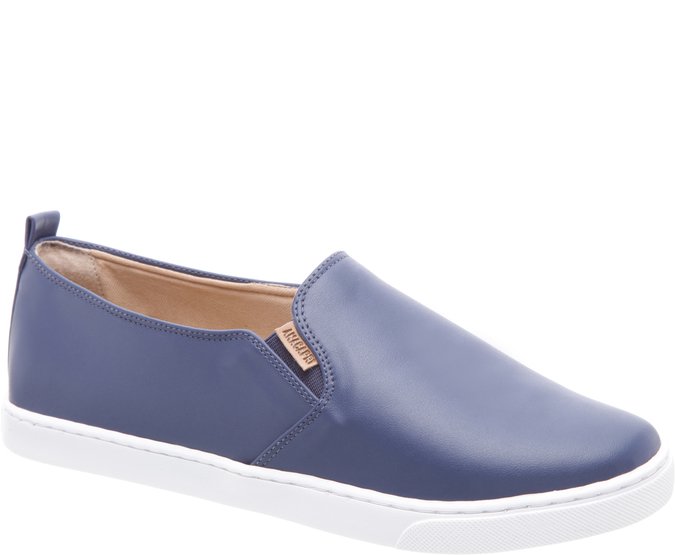 Tenis slip on sales azul