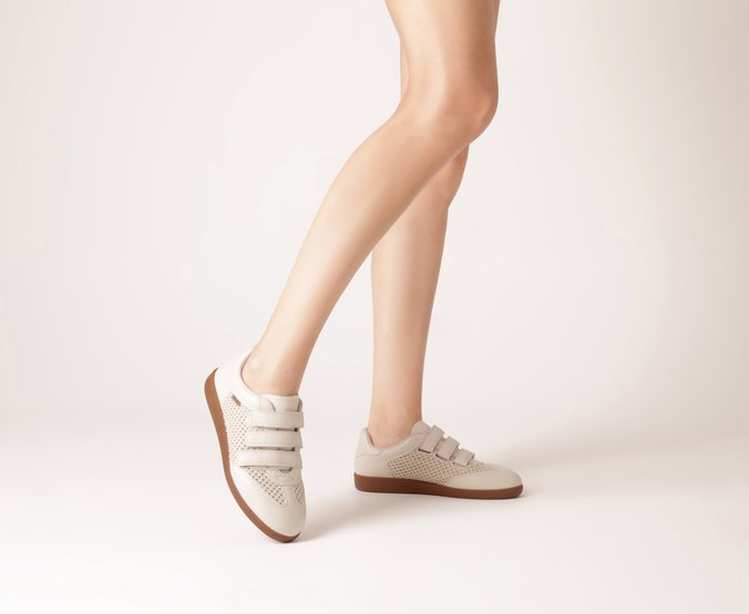 Tênis Slip On Velcro Branco