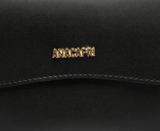 Bolsa Tiracolo Média Dome Preta
