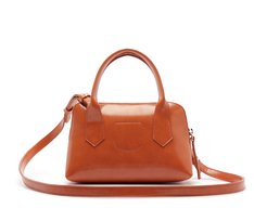 Bolsa Tote Média Pedrarias e Tachas Laranja