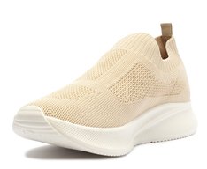 Tênis Slip on Chunky Knit Nude