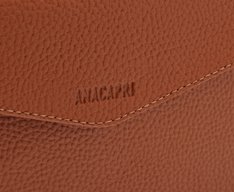 Bolsa Tiracolo Média Fita Marrom