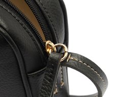 Bolsa Tiracolo Pequena Cápsula Preta