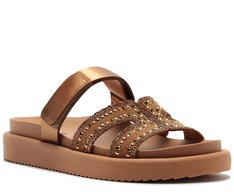 Papete Tira H Glam Marrom
