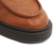 Mocassim Oxford Amarração Marrom
