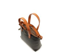 Bolsa Tote Média Cadeado Preta