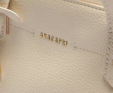 Bolsa Tote Média Alça Bicolor Branca