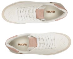 Tênis de Amarrar Nati Branco e  Rosa