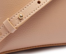 Bolsa Tote Média Nixx Monocolor Bege