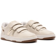 Tênis AC1119 Velcro Bege