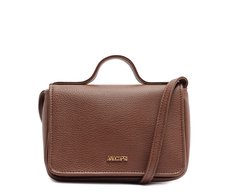 Bolsa Tiracolo Pequena Santangela Marrom Caramel