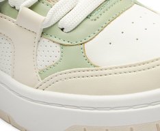 Tênis Ivy Maxi Branco E Verde