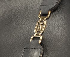 Bolsa Shopping Grande Detalhe Preta