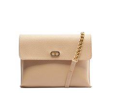 Bolsa Tiracolo Pequena Minimal Bege