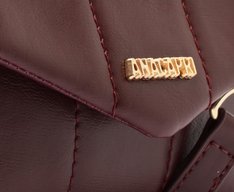 Bolsa Tiracolo Pequena Matelassê Flufy Vermelha