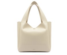 Bolsa Shopping Grande Detalhe Branca