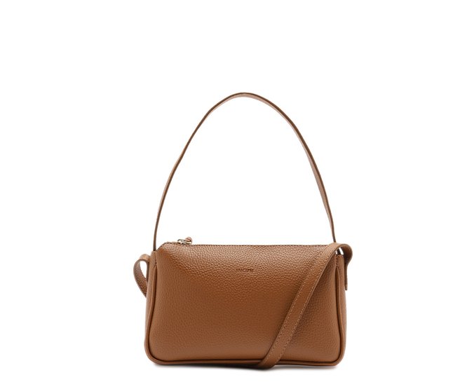 Bolsa Tiracolo Média Monocolor Marrom