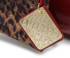 Bolsa Tote Média Lenço Vermelha