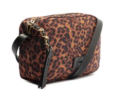 Bolsa Tiracolo Média Compacta Animal Print