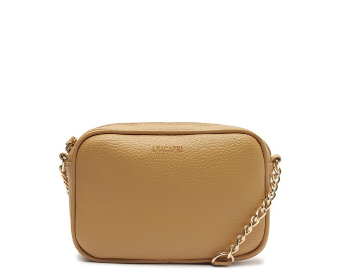 Bolsa Tiracolo Pequena Essencial Bege