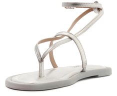 Rasteira New Slim Prata