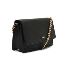 Bolsa Tiracolo Pequena Monocolor Preta