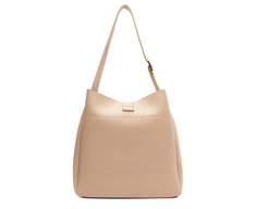 Bolsa Shopping Grande Hobo Pin A Bege