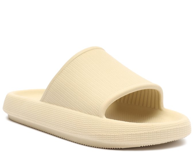 Chinelo Nuvem Texturizado Infantil Bege