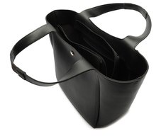 Bolsa Shopping Grande Descontruída Preta