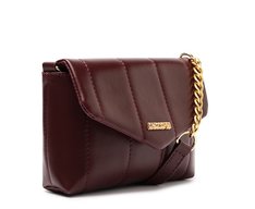 Bolsa Tiracolo Pequena Matelassê Flufy Vermelha