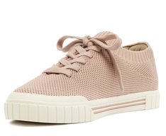 Tênis Knit Pontilhado Alê Bege
