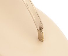 Sandália Slim Monocolor Bege
