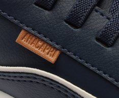 Tênis Detalhe Onda Branco Azul