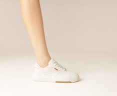 Tênis Recortes Stylish Branco